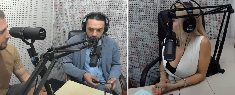 Aleksandar Dragićević u studiju Radija D