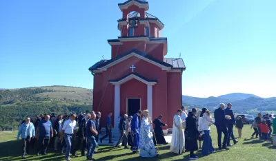 Proslavljena slava hrama u Brvenici: Sjećanje na heroja sa Ko&scaron;ara Vula Te&scaron;ovića