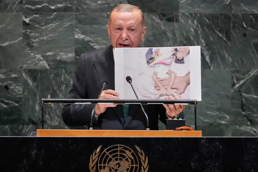 (VIDEO) Erdogan u UN: Izrael svakog sata ubije jedno dijete; amputiraju im ruke i noge bez anestezije