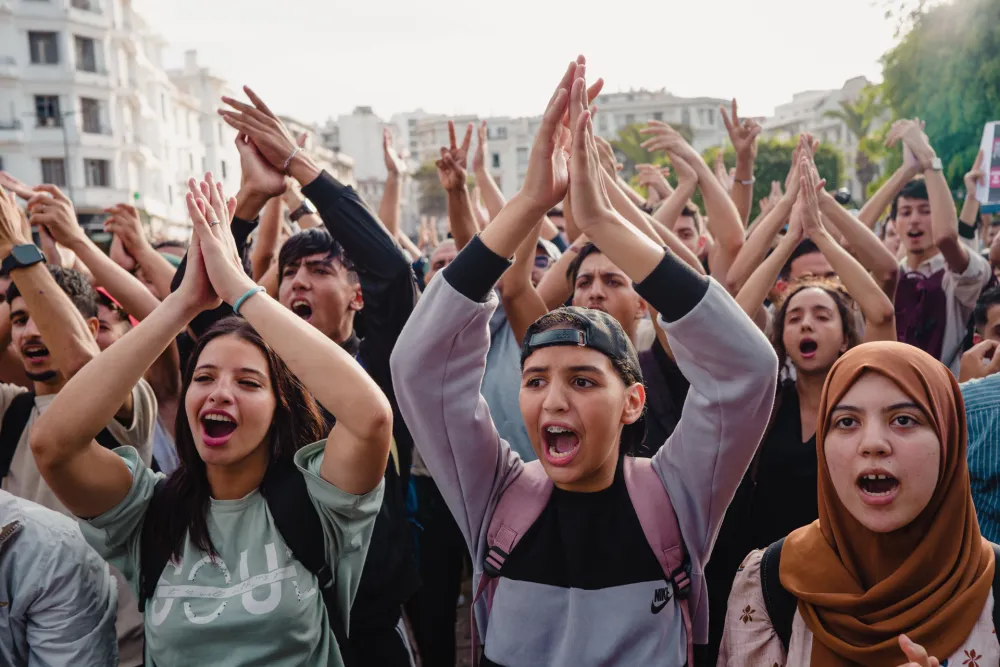 (FOTO) Protesti u Maroku: Kolektiv mladih GenZ 212 traži ostavku vlade