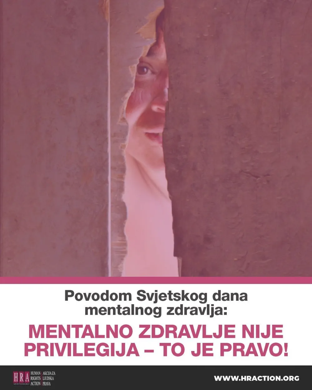 HRA:&nbsp;Mentalno zdravlje nije privilegija &ndash; to je pravo!