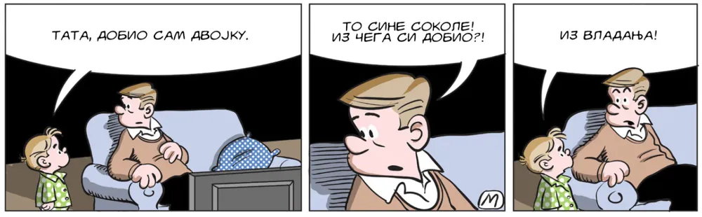 Mirko Zulić strip dana
