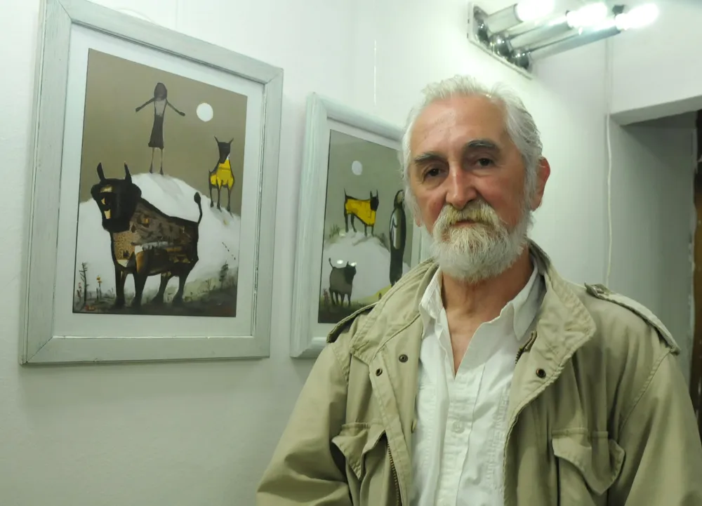 Izlaže Milovan Miki Radulović