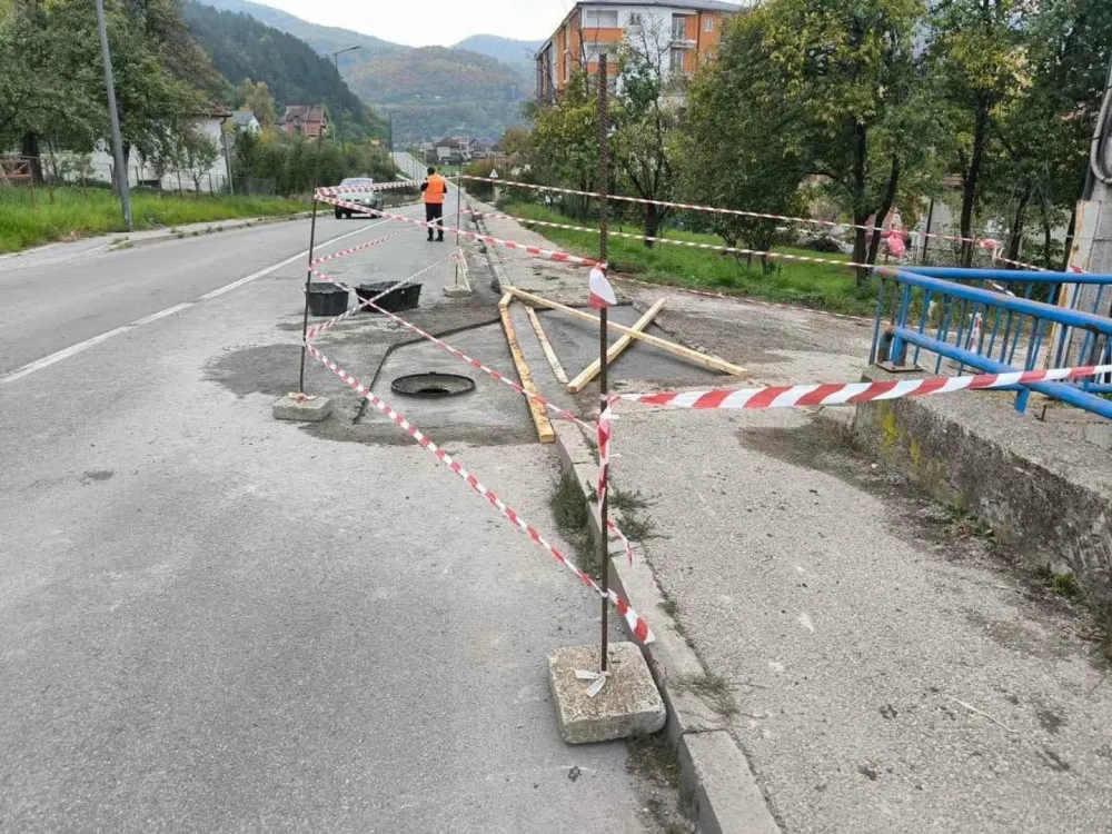 Iz Rogojevićke ulice uklonjeno mini-jezero