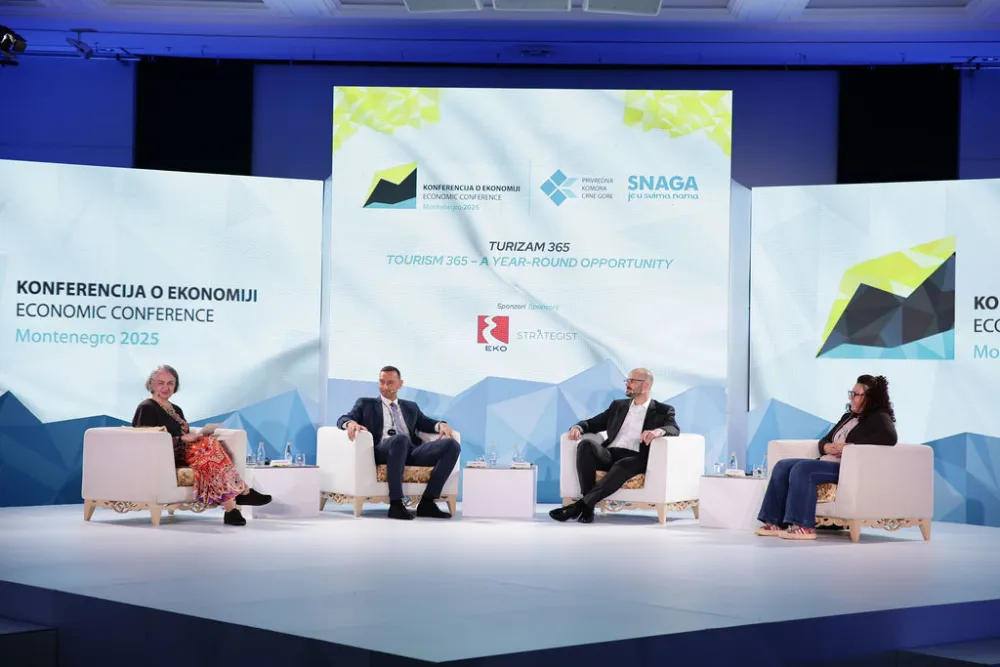 Konferencija o ekonomiji PKCG: Turizam 365 podrazumijeva produženje sezone i diverzifikaciju ponude