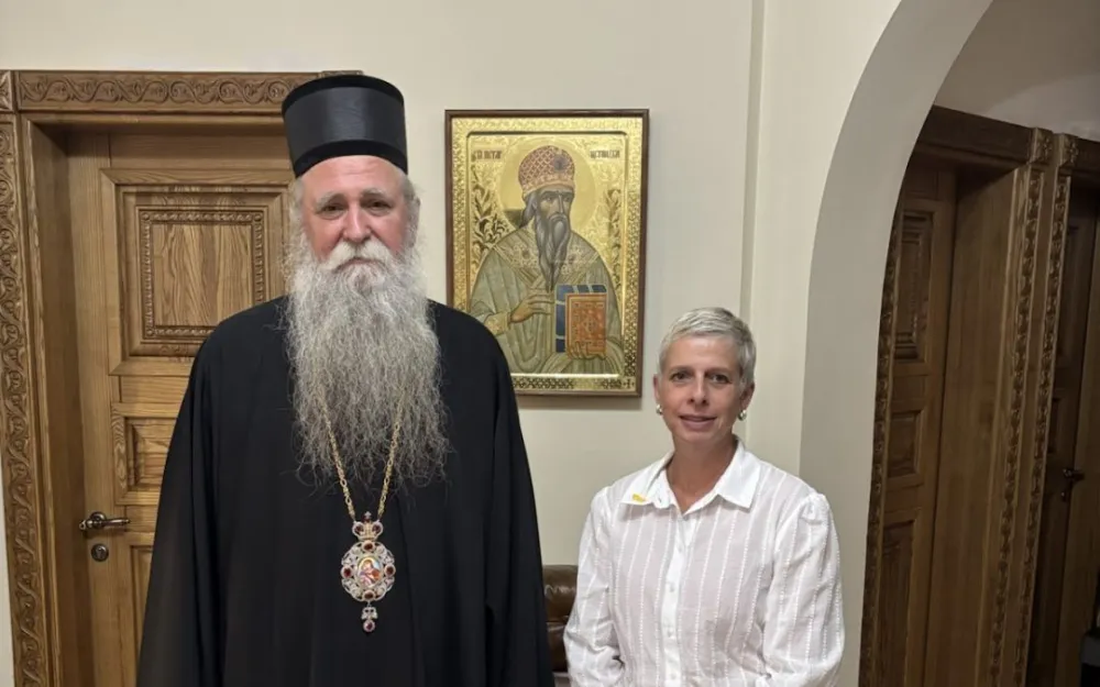 Joanikije sa ambasadorkom Izraela: Izuzetan značaj prekida vatre u Gazi