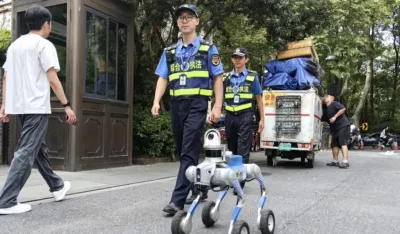 Robotski pas patrolira ulicama Kine