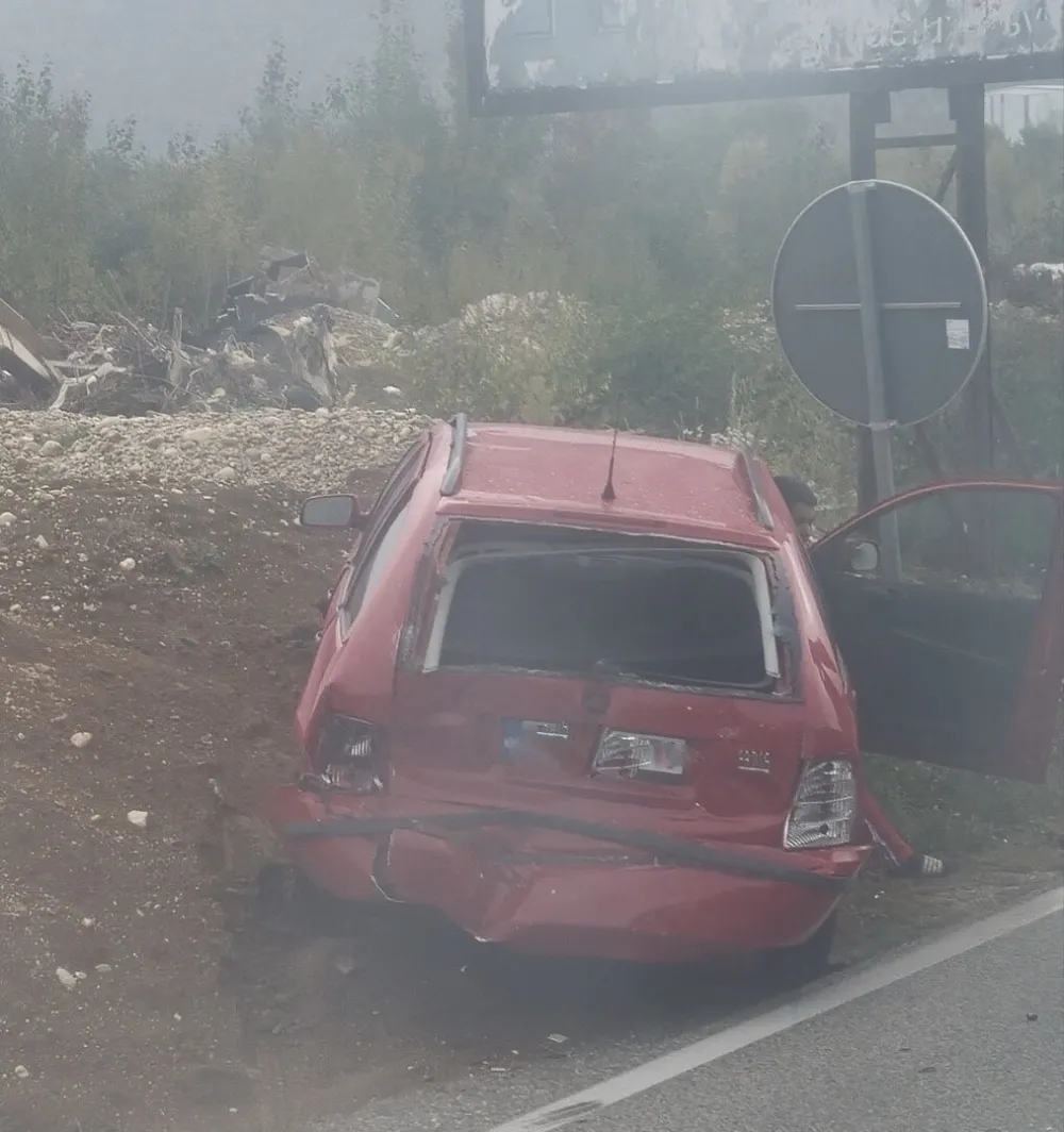 Saobraćajna nezgoda na putu Nik&scaron;ić Danilovgrad