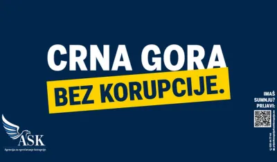 Pokrenuta nacionalna kampanja "Crna Gora bez korupcije"