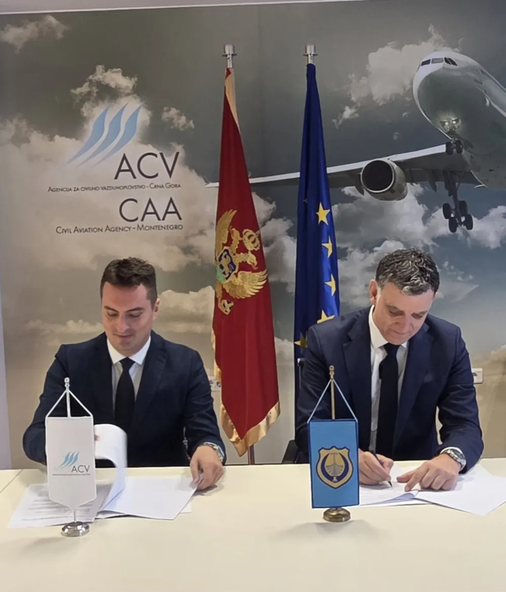 ACV i Op&scaron;tina Tivat potpisale sporazum: Udruženo protiv nezakonite upotrebe dronova