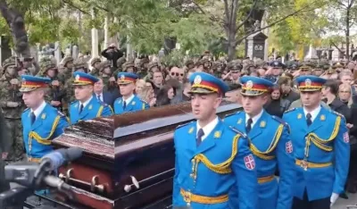 Neboj&scaron;a Pavković sahranjen u Aleji zaslužnih građana u Beogradu