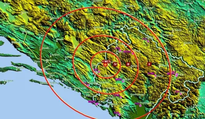 Slabiji zemljotres kod Nik&scaron;ića