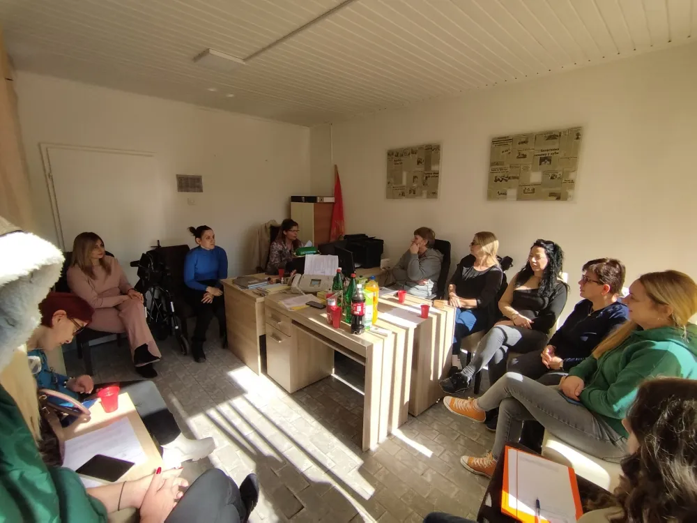U radionice Udruženja oboljelih od multiple skleroze uključeno 20 korisnika sa ruralnog područja