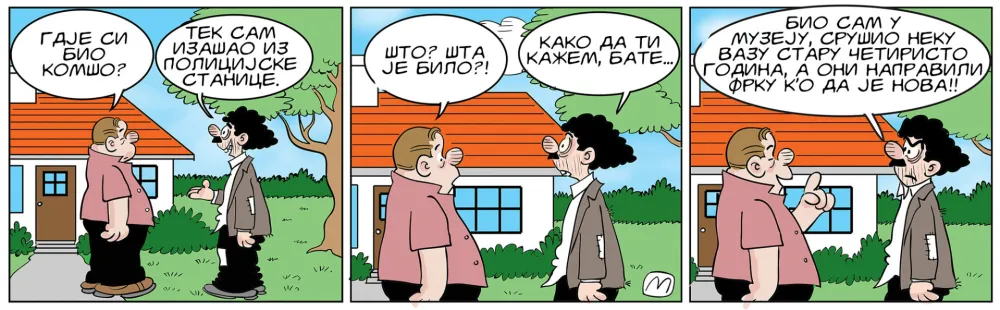 Mirko Zulić strip Dana