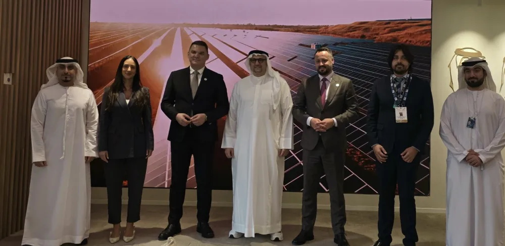 &Scaron;ahmanović: Masdar pouzdan strate&scaron;ki partner u ostvarivanju energetskih ciljeva Crne Gore