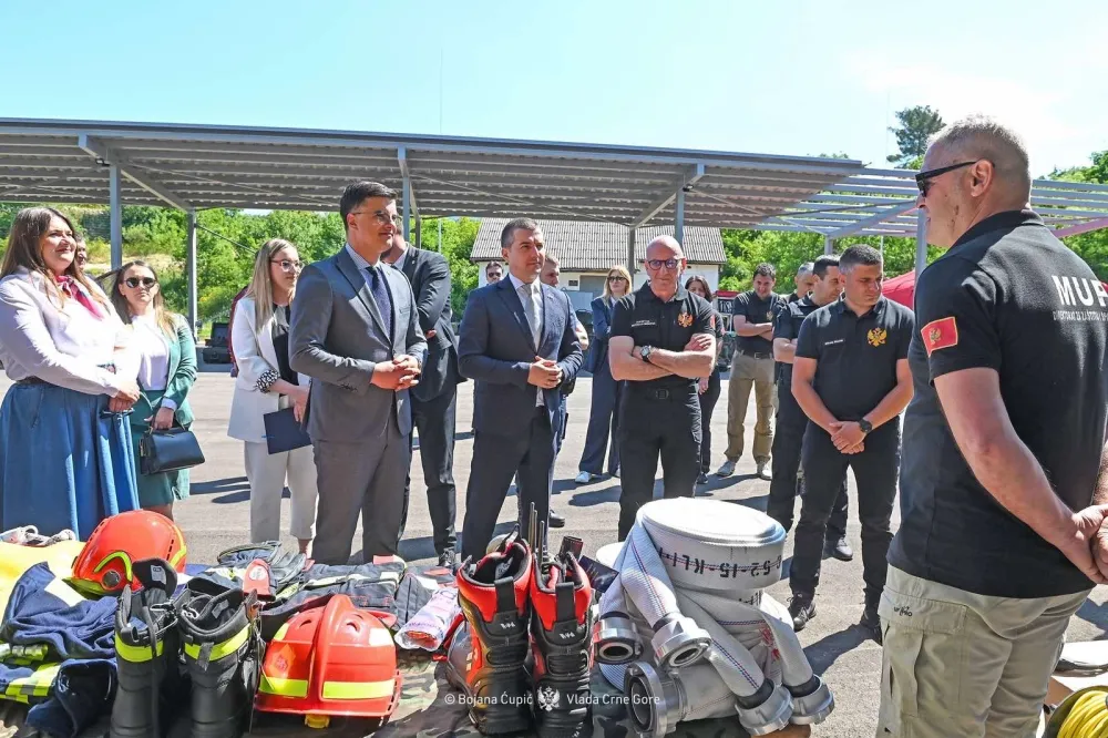Direktorat za za&scaron;titu i spa&scaron;avanje dobio donaciju opreme