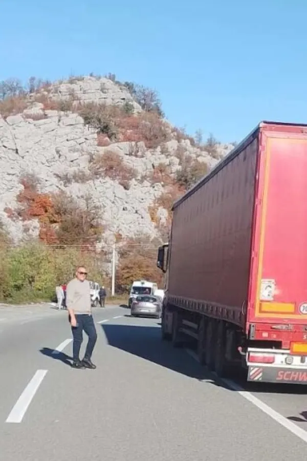 Motociklista teže povrijeđen na putu Cetinje-Podgorica