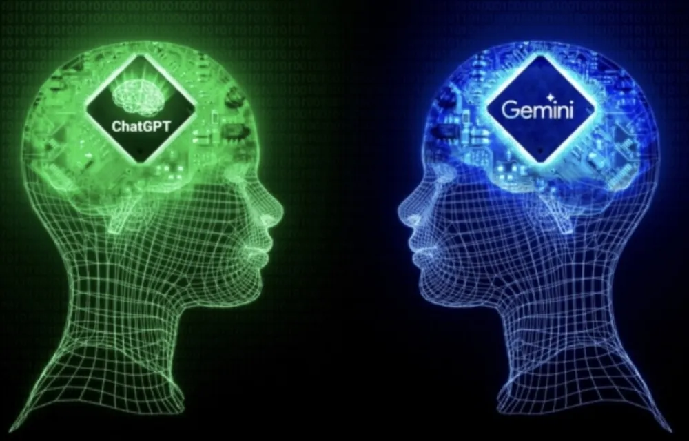 ChatGPT i dalje vodeći AI model, ali Google Gemini je sve bliži