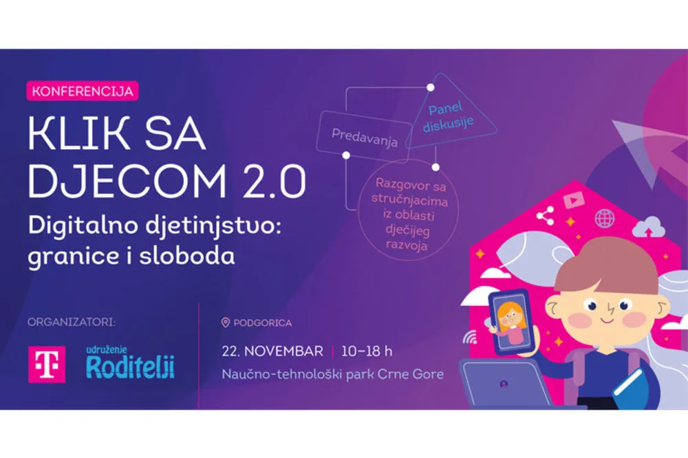 Drugo izdanje konferencije posvećene roditeljstvu u Crnoj Gori