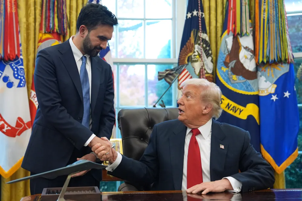  Zohran Mamdani sa Donaldom Trampom