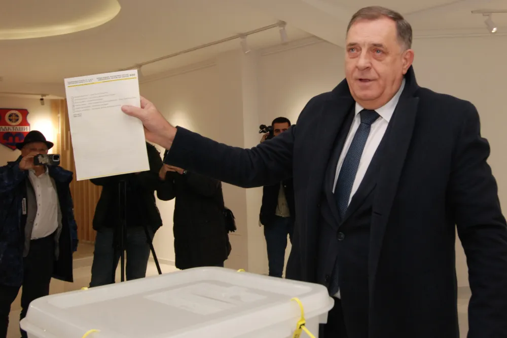 Zatvorena većina biračkih mjesta u Republici Srpskoj: SNSD najavila progla&scaron;enje pobjede