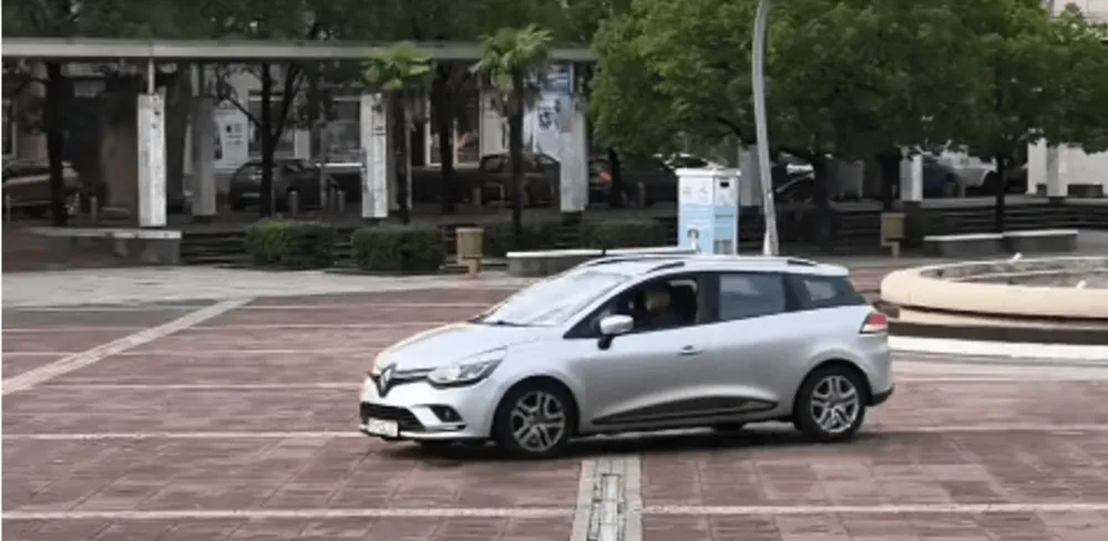 UP: Procesuiran vozač koji je juče ugrozio pje&scaron;ake u centru Podgorice