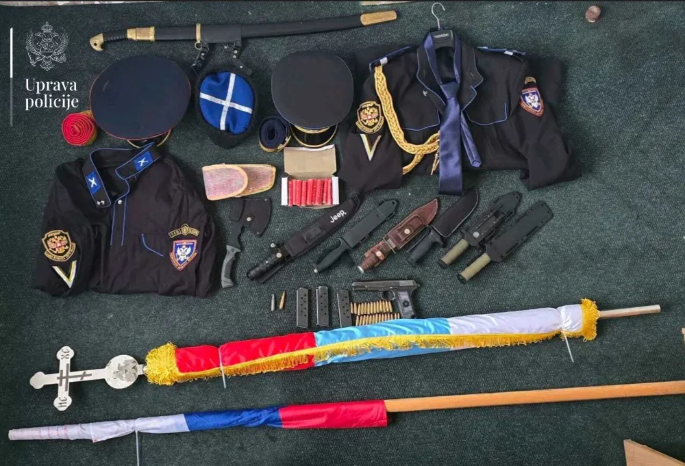 (FOTO) Izvedena operacija "Lugansk": Danilovgrađanin uhap&scaron;en zbog učestvovanja u ratu u Ukrajini