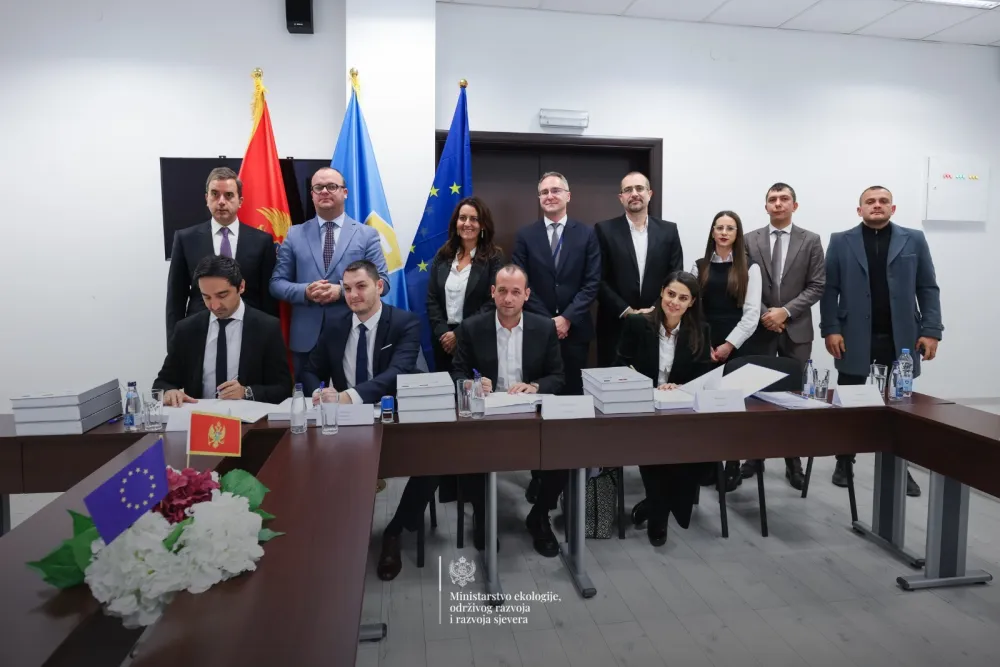 Potpisan ugovor o početku izvođenja radova na unapređenju sistema za upravljanje otpadnim vodama u Mojkovc