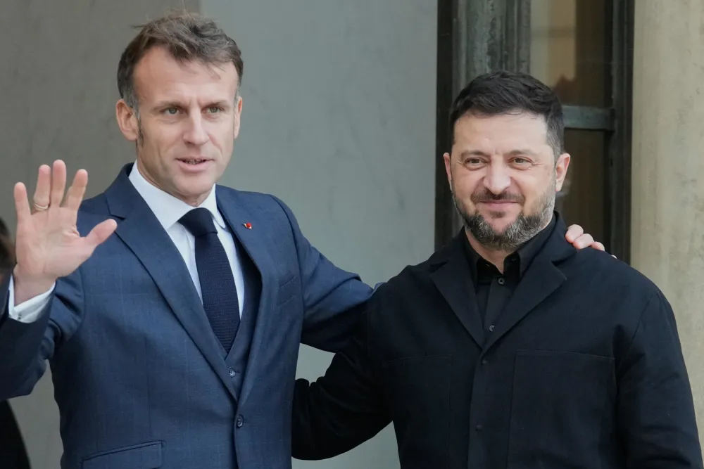 Makron najavio poo&scaron;travanje sankcija Rusiji nakon sastanka sa Zelenskim