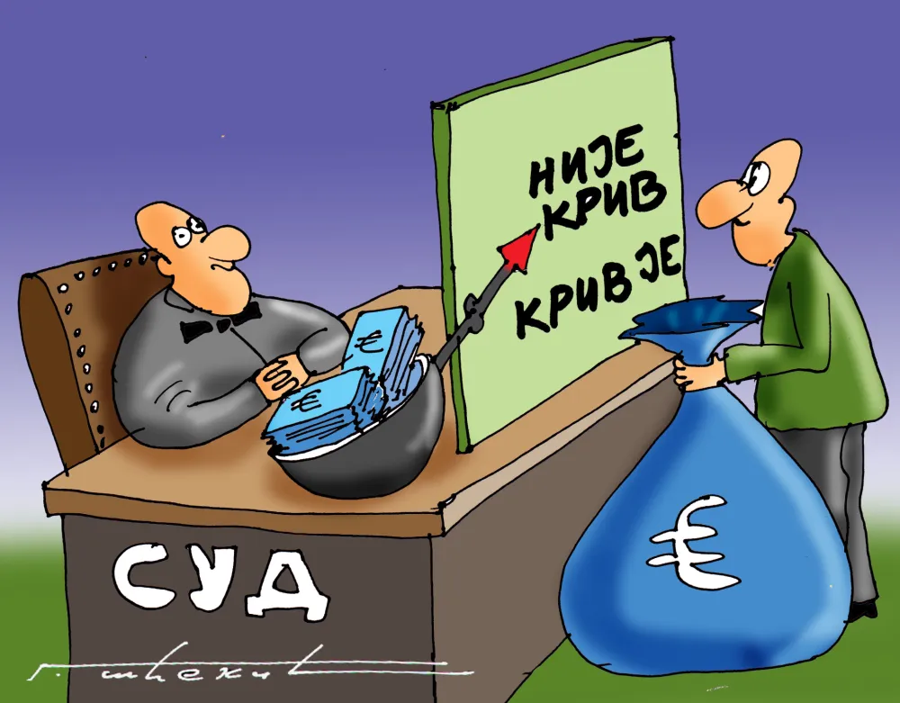 Goran &Scaron;ćekić karikatura Dana