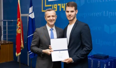Nikola Kovačević najbolji student Pravnog fakulteta: Prvi ugovor napisao sa devet godina