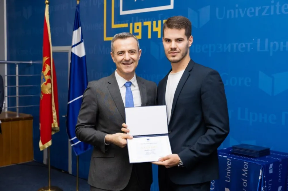 Nikola Kovačević najbolji student Pravnog fakulteta: Prvi ugovor napisao sa devet godina