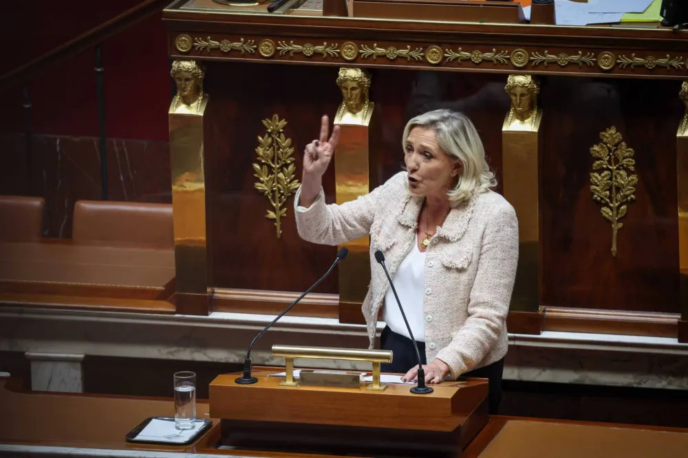 Marin Le Pen: Makronova Evropa je iluzija bez upori&scaron;ta u realnosti