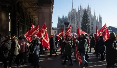 Generalni &scaron;trajk u Italiji: Desetine hiljada na protestima