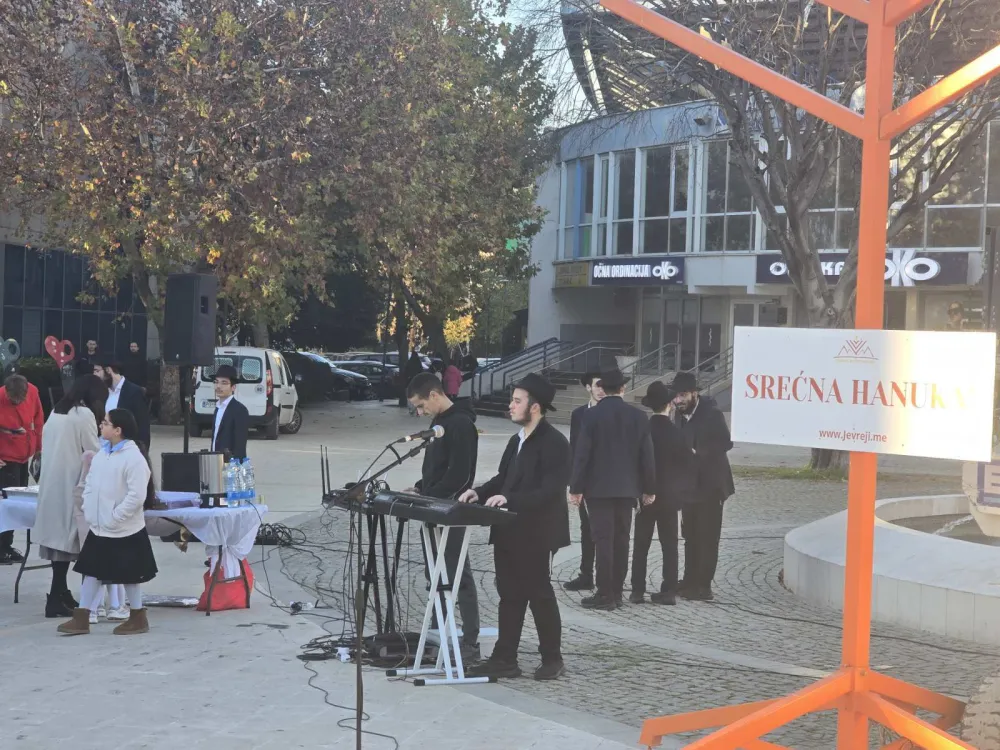 (VIDEO/FOTO) Proslava Hanuke u Podgorici