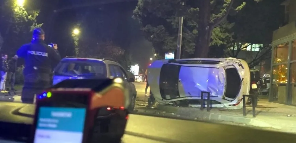 Udes u Podgorici, povrijeđena jedna osoba
