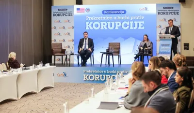 Koprivica: SDT počelo da pokazuje stvarnu nezavisnost; Rajnke: Korupcija gu&scaron;i ekonomske prilike i slabi demokratije