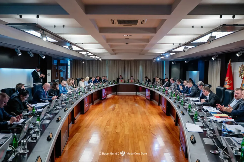 Vlada utvrdila Predlog amandmana na Predlog zakona o budžetu Crne Gore za 2026. godinu