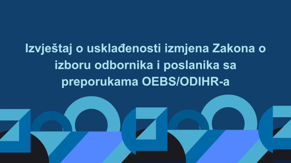 Izborna reforma jo&scaron; uvijek nije potpuna