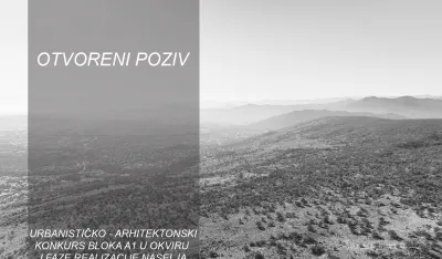 Raspisan Međunarodni konkurs za naselje &bdquo;Velje brdo&ldquo;