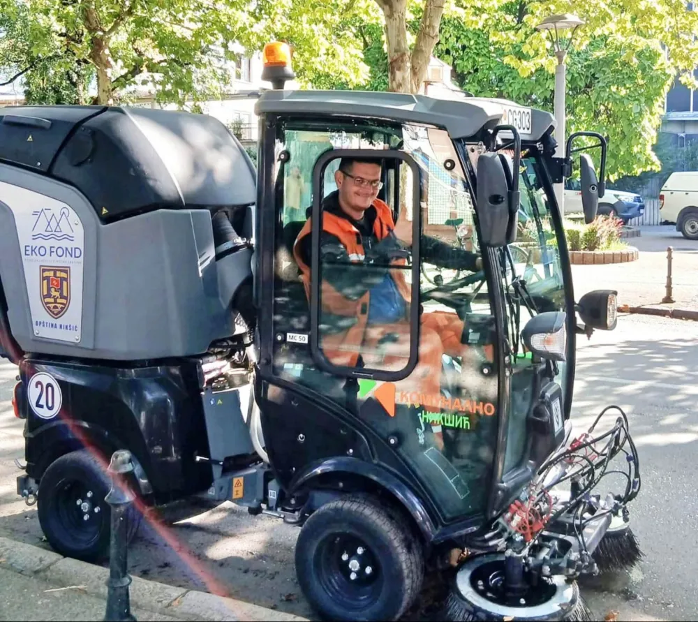 Besprekorni čuvar čistoće gradskog jezgra Nik&scaron;ića