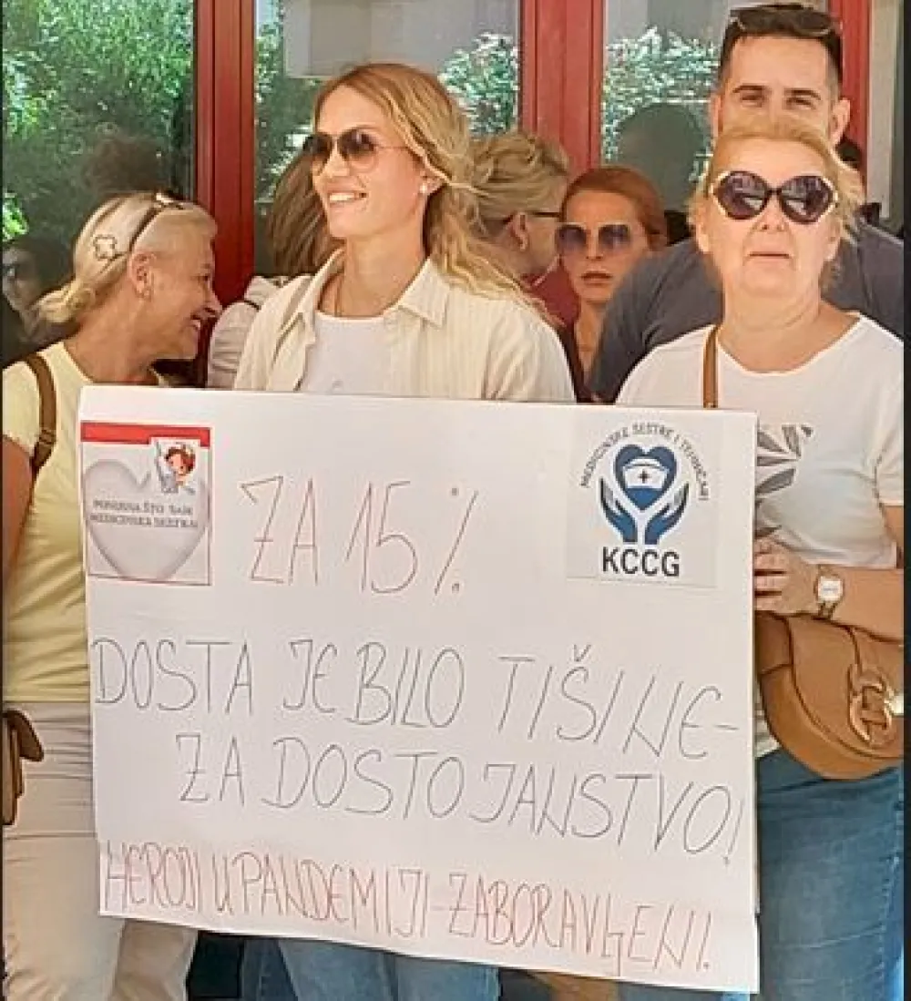 Sindikat slobodnih radnika KCCG traži da Ustavni sud&nbsp;ocijeni granski ugovor
