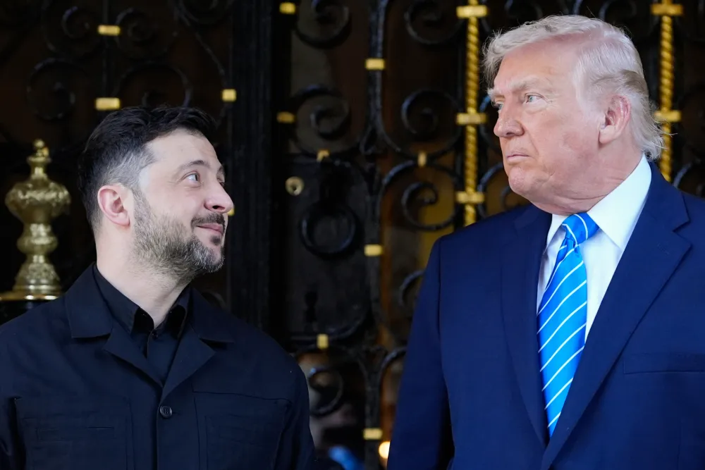 Tramp i Zelenski sastaju se danas u Davosu
