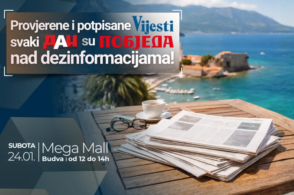 Novine, istina i razgovor sa čitaocima u Budvi