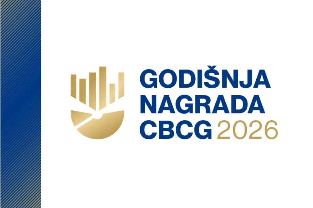 Objavljen konkurs za Godi&scaron;nju nagradu Centralne banke Crne Gore