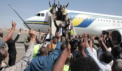Putnički avion sletio u Sudan posle tri godine, dočekan s odu&scaron;evljenjem