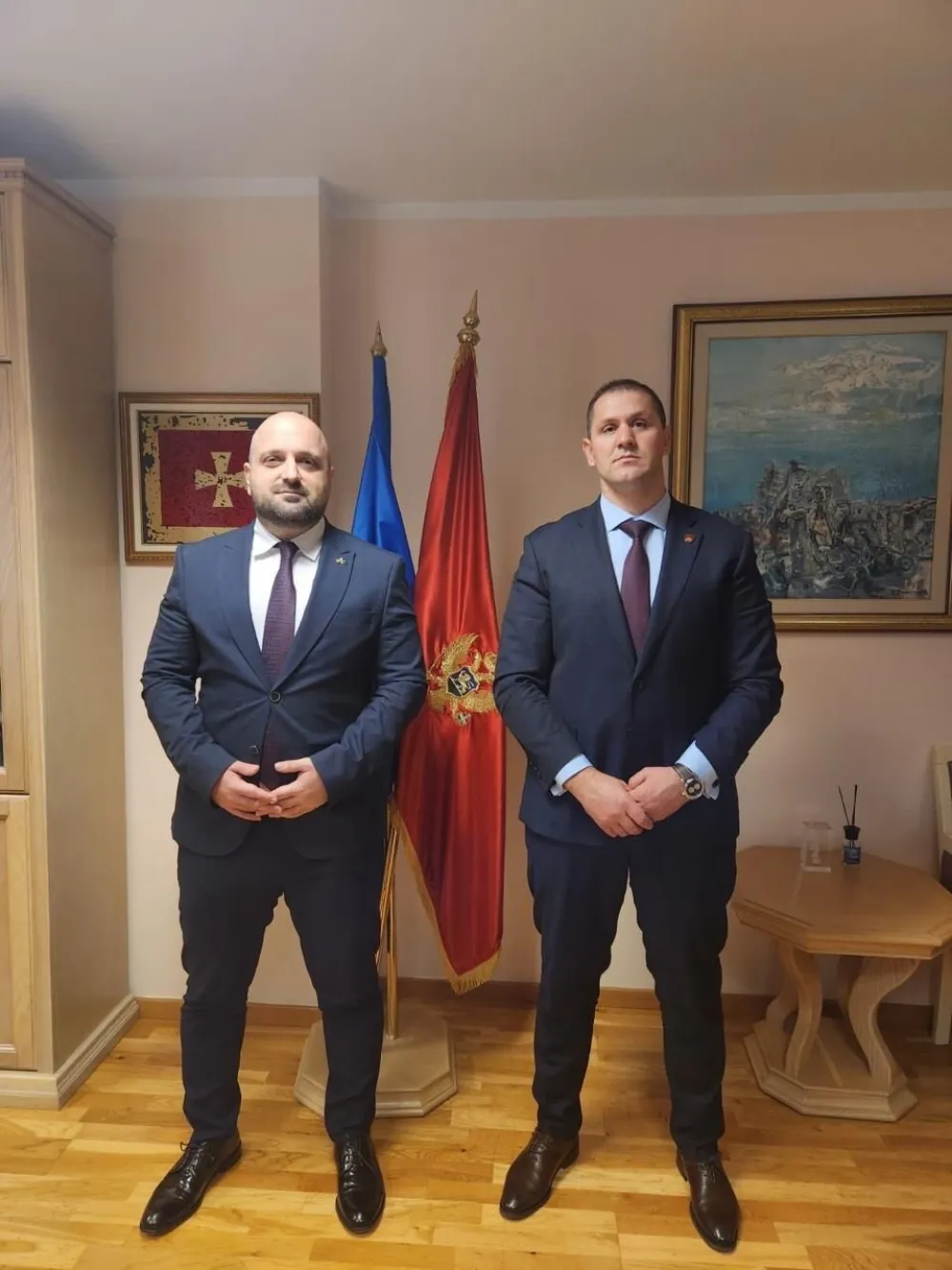 Božović i &Scaron;ćepanović potpisali Sporazum o realizaciji kontrole mjera nadzora