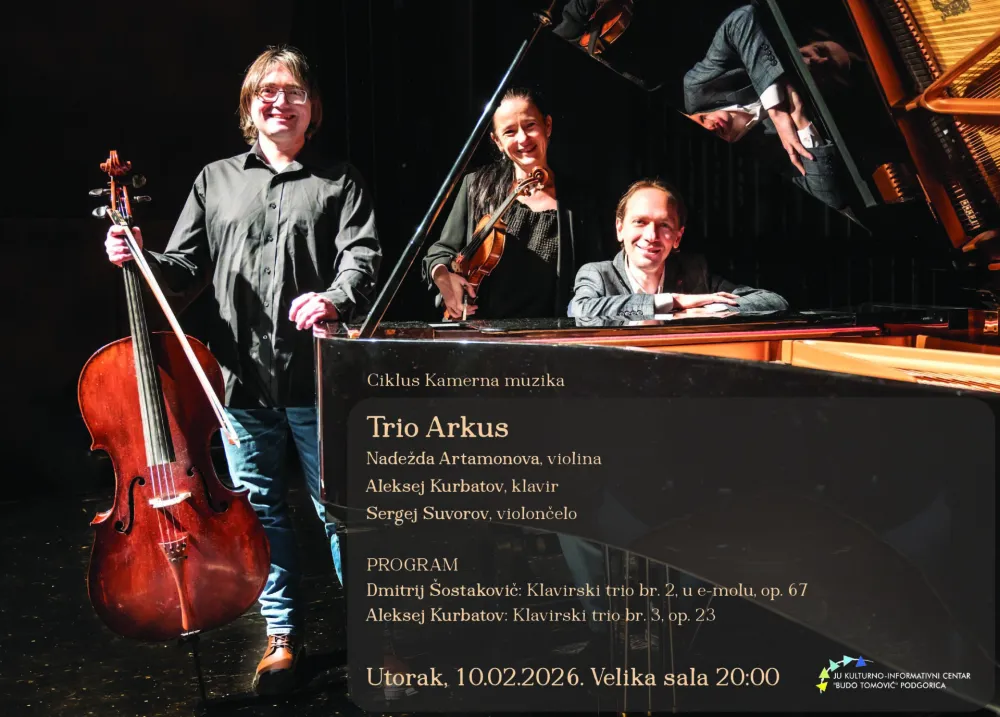 Nastupa klavirski trio "Arkus"