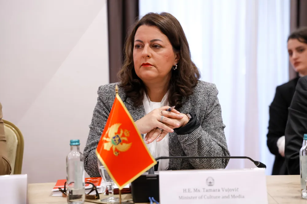 zasijedanje Savjeta ministara kulture Jugoistočne Evrope u Ohridu Tamara Vujović