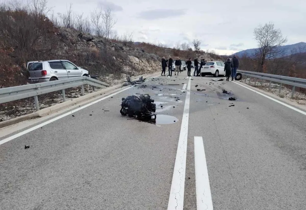 Saobraćajna nesreća na putu Nik&scaron;i-Vilusi